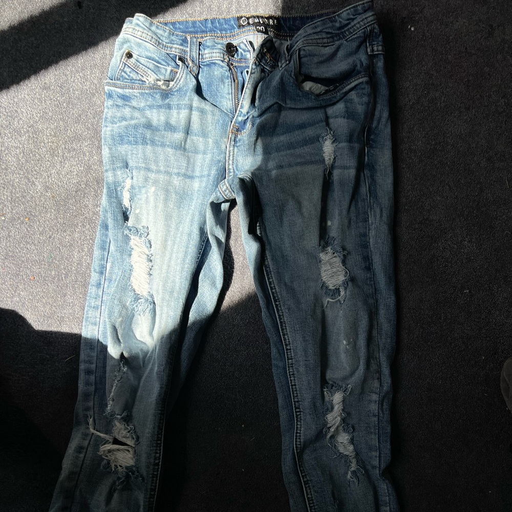 Empire skinny jeans